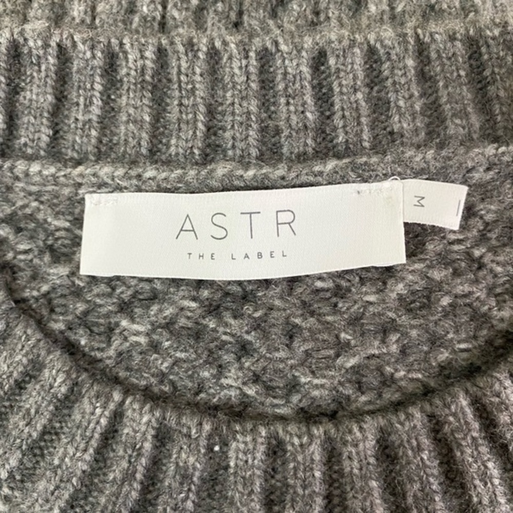 ASTR the label wool blend sweater size M - Picture 7 of 9